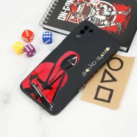 قاب سیلیکونی محافظ لنزدار طرح اسکویید گیم Xiaomi Poco M3 کد 10