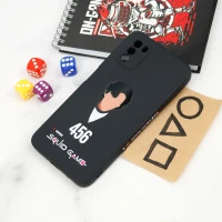 قاب سیلیکونی محافظ لنزدار طرح اسکویید گیم Xiaomi Poco M3 کد 8
