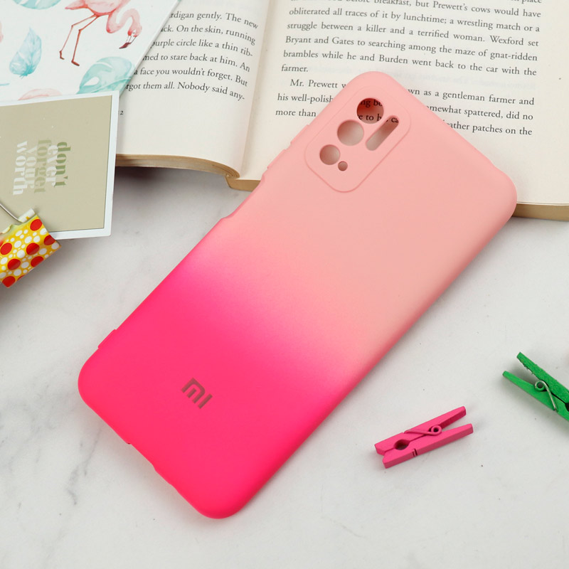 قاب سیلیکونی محافظ لنزدار دو رنگ Xiaomi Poco M3 Pro 5G