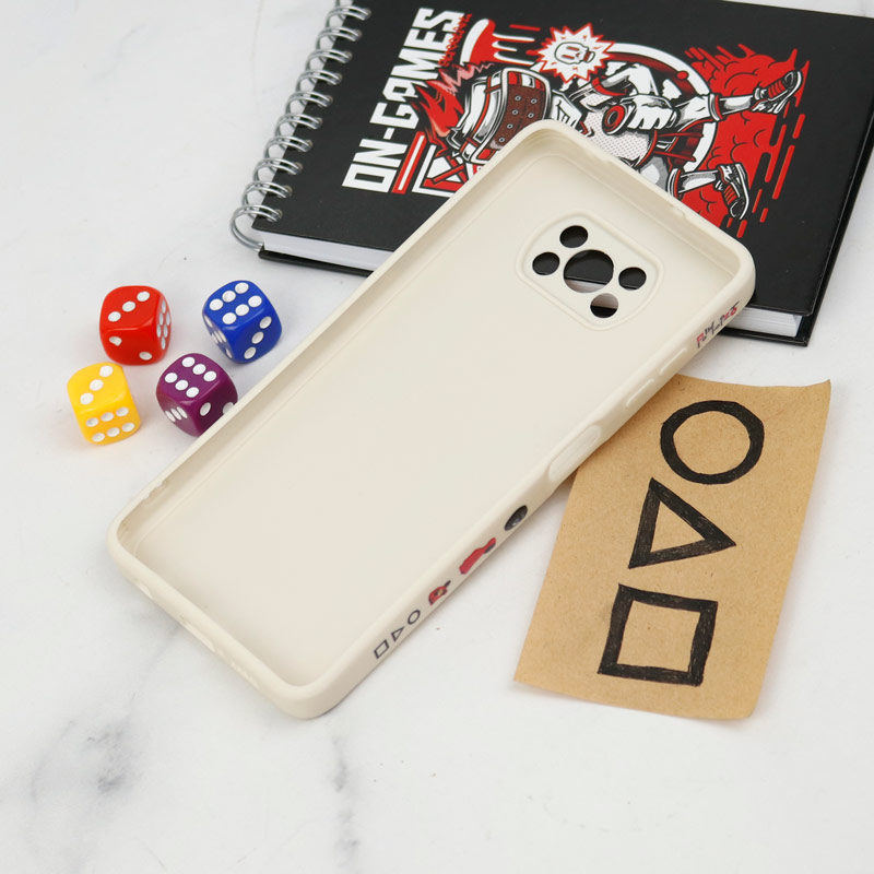 قاب سیلیکونی محافظ لنزدار طرح اسکویید گیم Xiaomi Poco X3 کد 5