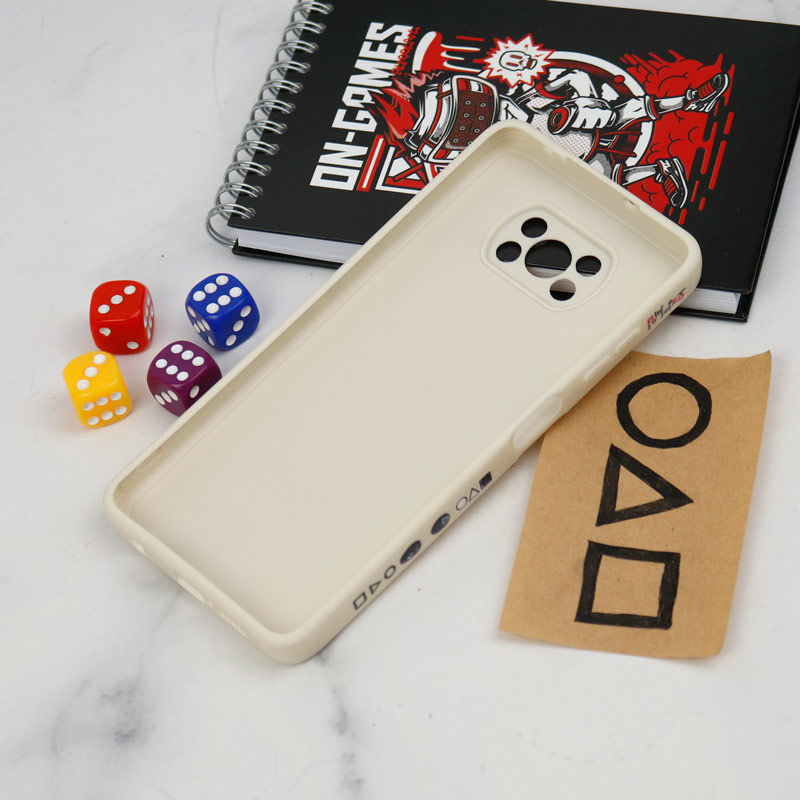 قاب سیلیکونی محافظ لنزدار طرح اسکویید گیم Xiaomi Poco X3 کد 3