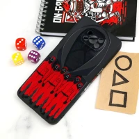 قاب سیلیکونی محافظ لنزدار طرح اسکویید گیم Xiaomi Poco X3 کد 9