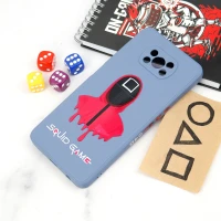 قاب سیلیکونی محافظ لنزدار طرح اسکویید گیم Xiaomi Poco X3 کد 1