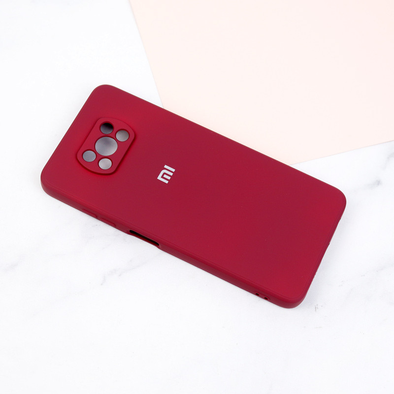 قاب سیلیکونی معمولی محافظ لنزدار Xiaomi Poco X3