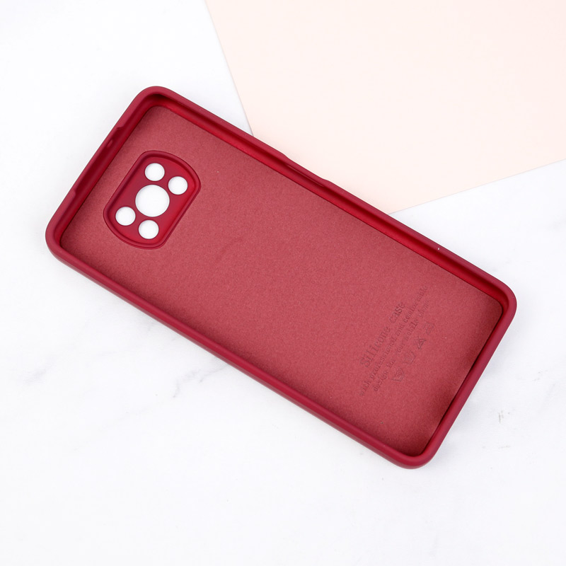 قاب سیلیکونی معمولی محافظ لنزدار Xiaomi Poco X3