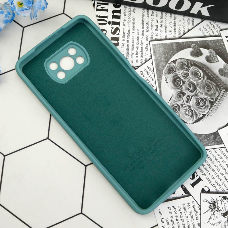 قاب سیلیکونی معمولی محافظ لنزدار Xiaomi Poco X3