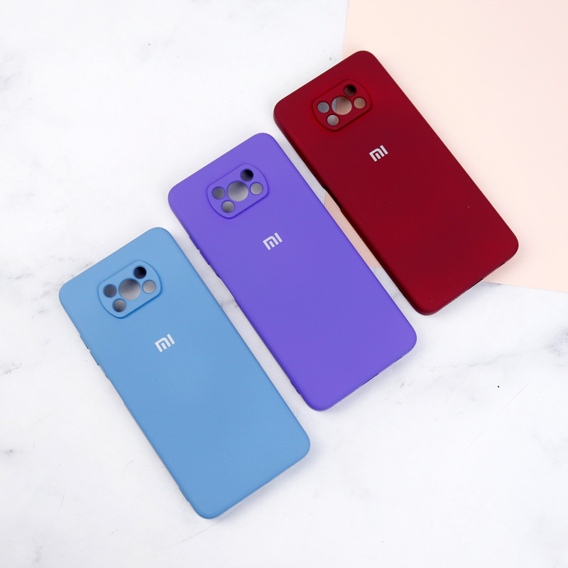 قاب سیلیکونی معمولی محافظ لنزدار Xiaomi Poco X3