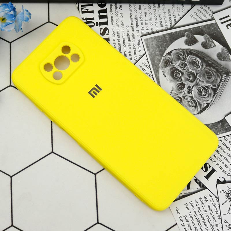 قاب سیلیکونی معمولی محافظ لنزدار Xiaomi Poco X3