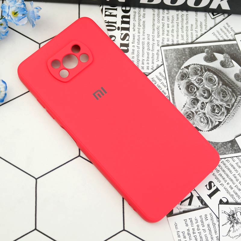 قاب سیلیکونی معمولی محافظ لنزدار Xiaomi Poco X3