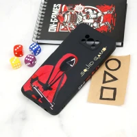 قاب سیلیکونی محافظ لنزدار طرح اسکویید گیم Xiaomi Poco X3 کد 10