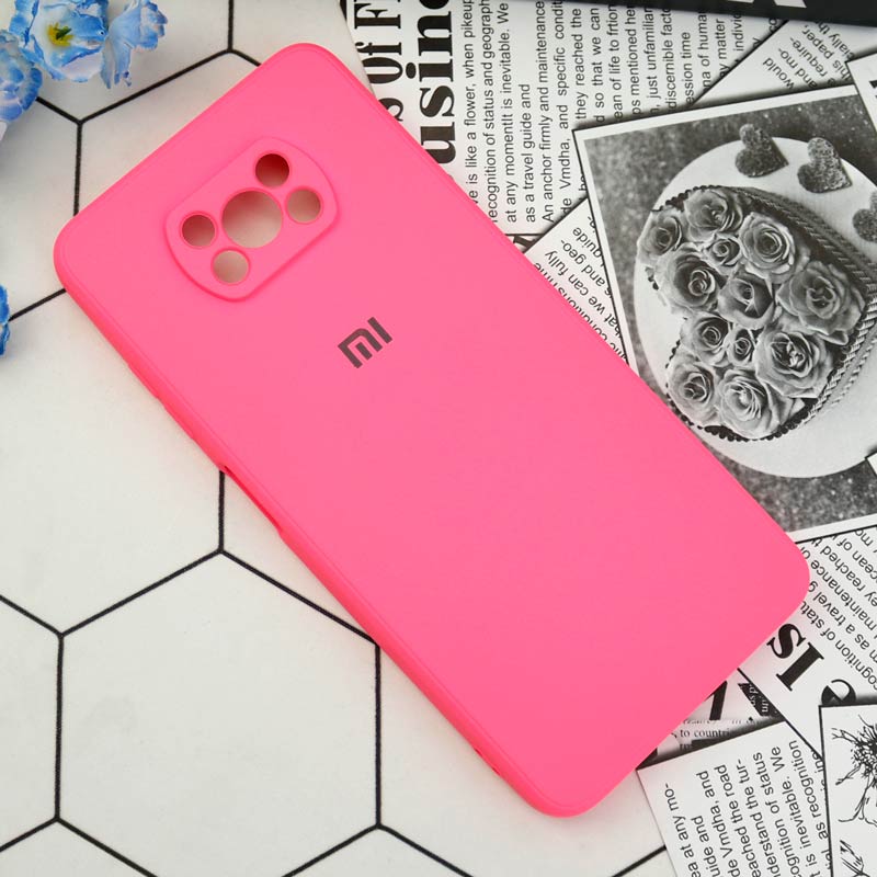 قاب سیلیکونی معمولی محافظ لنزدار Xiaomi Poco X3