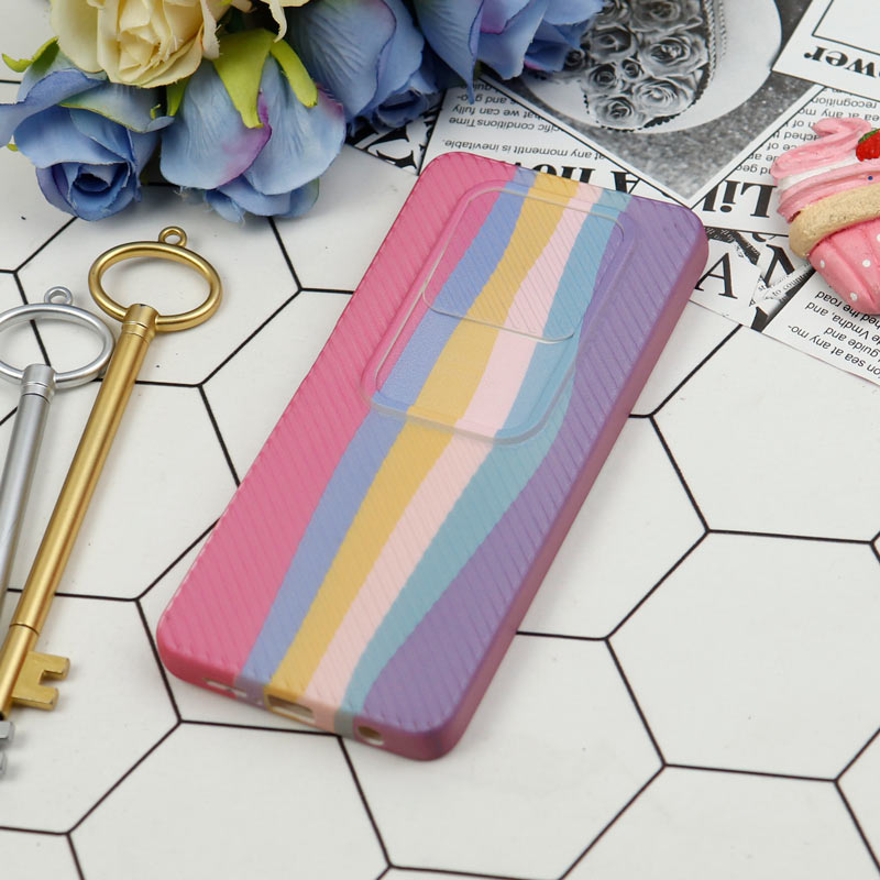 قاب سیلیکونی محافظ لنزدار کبریتی طرح آبرنگی Xiaomi Poco X3