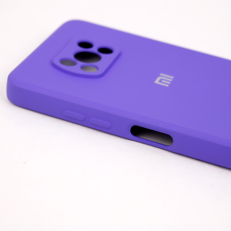 قاب سیلیکونی معمولی محافظ لنزدار Xiaomi Poco X3