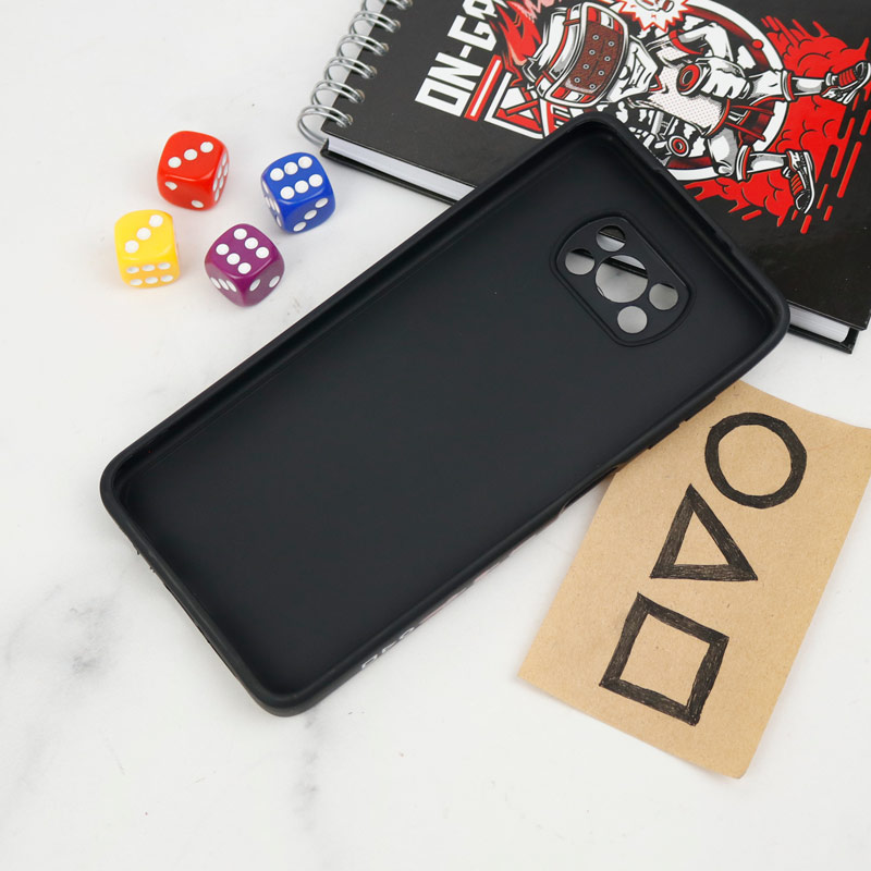 قاب سیلیکونی محافظ لنزدار طرح اسکویید گیم Xiaomi Poco X3 کد 10