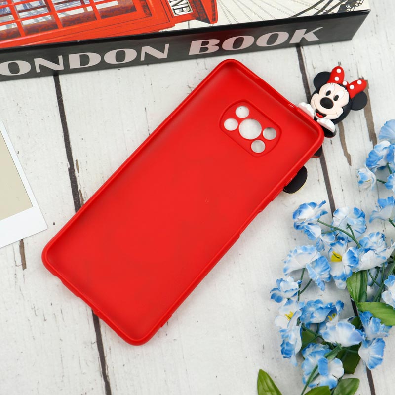 قاب سیلیکونی محافظ لنزدار میکی موس Xiaomi Poco X3