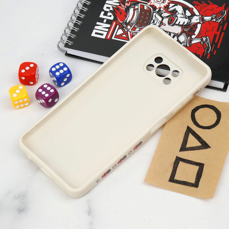 قاب سیلیکونی محافظ لنزدار طرح اسکویید گیم Xiaomi Poco X3 کد 4