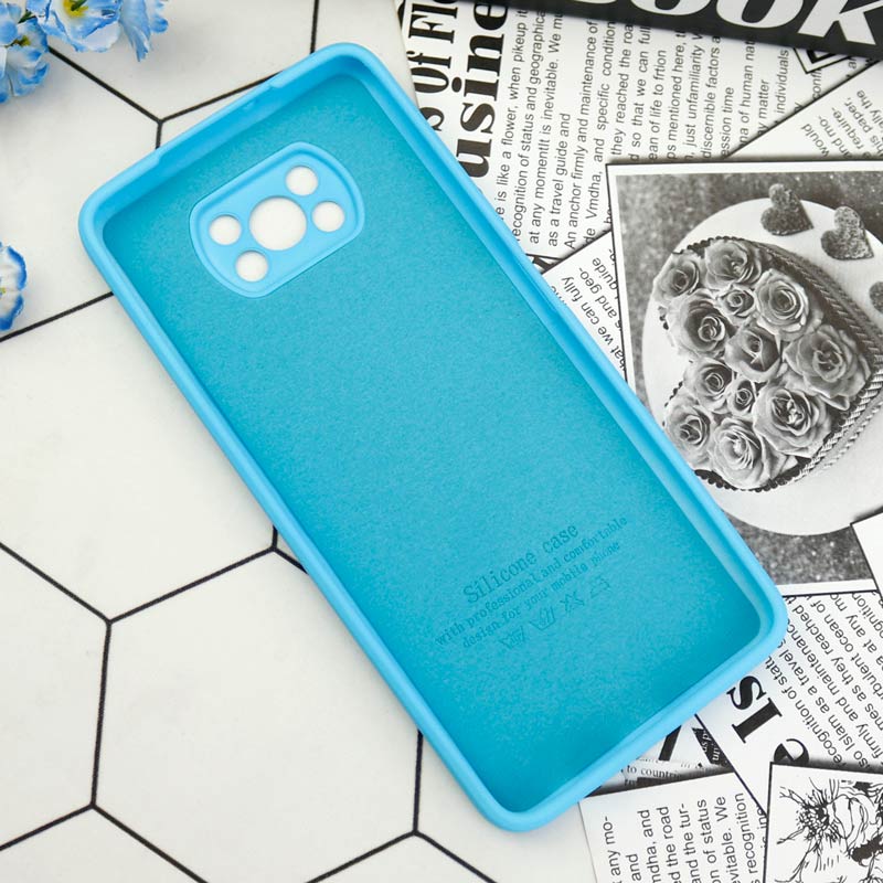 قاب سیلیکونی معمولی محافظ لنزدار Xiaomi Poco X3