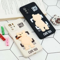 قاب سیلیکونی خرس TED محافظ لنزدار Xiaomi Poco X3 GT