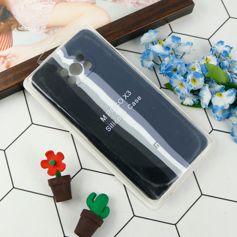 قاب سیلیکونی اورجینال رنگین کمانی محافظ لنزدار Xiaomi Poco X3