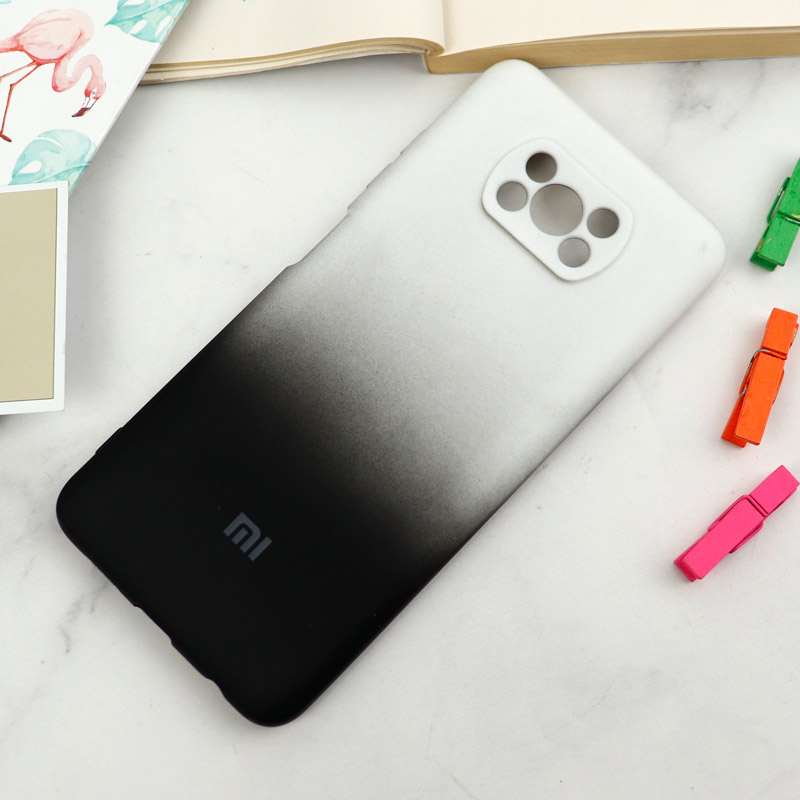 قاب سیلیکونی محافظ لنزدار دو رنگ Xiaomi Poco X3