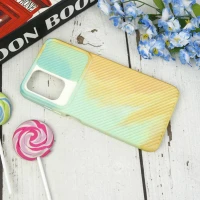 قاب سیلیکونی محافظ لنزدار کبریتی طرح آبرنگی Xiaomi Redmi Note 10 / Note 10s