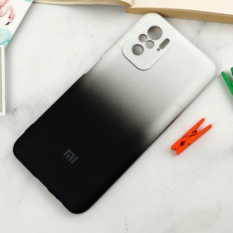 قاب سیلیکونی محافظ لنزدار دو رنگ Xiaomi Redmi Note 10 / Redmi Note 10s