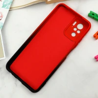 قاب سیلیکونی محافظ لنزدار دو رنگ Xiaomi Redmi Note 10 / Redmi Note 10s