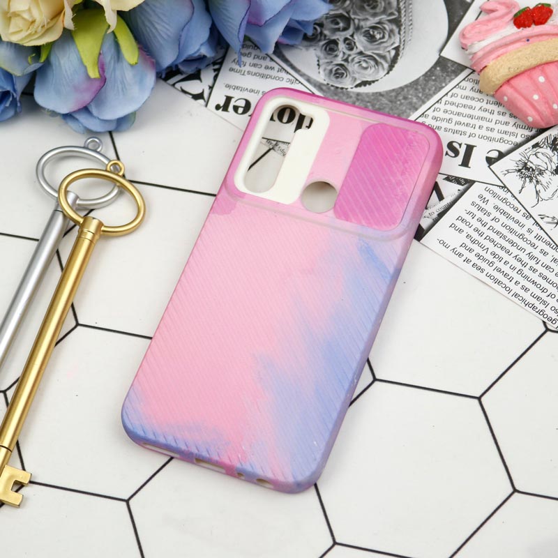 قاب سیلیکونی محافظ لنزدار کبریتی طرح آبرنگی Xiaomi Redmi Note 8