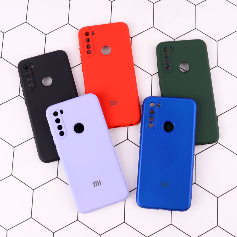 قاب سیلیکونی Highcopy زیربسته شیائومی Redmi Note 8 محافظ لنزدار
