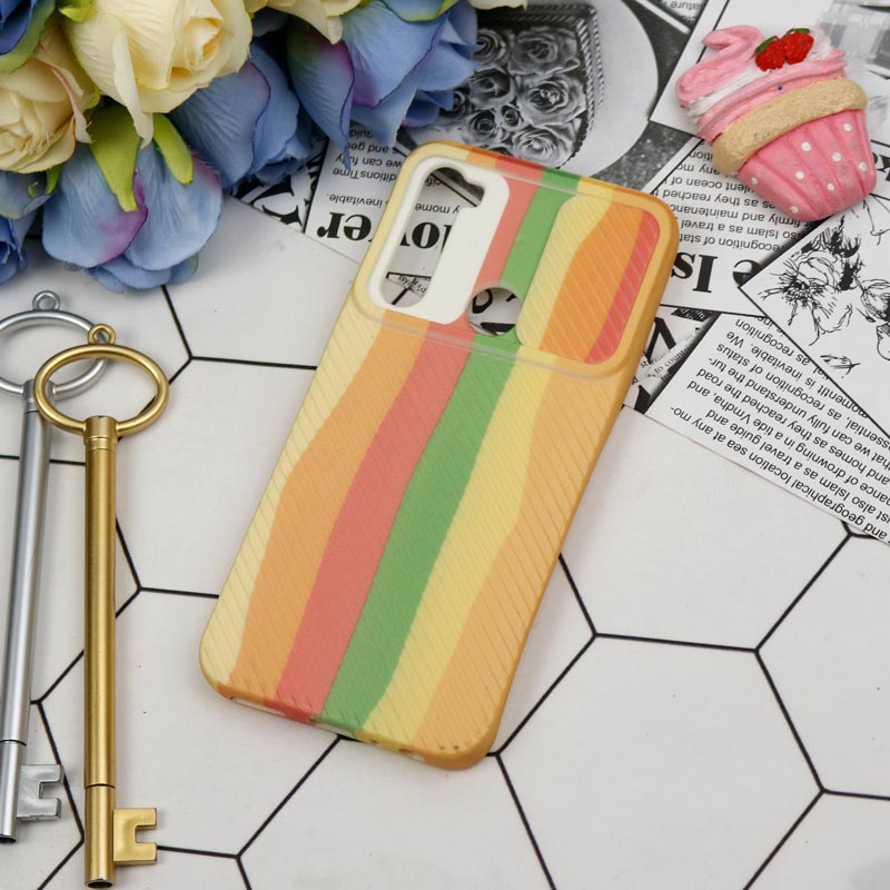 قاب سیلیکونی محافظ لنزدار کبریتی طرح آبرنگی Xiaomi Redmi Note 8