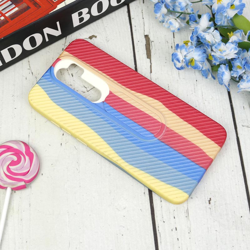 قاب سیلیکونی محافظ لنزدار کبریتی طرح آبرنگی Xiaomi Redmi Note 8 Pro