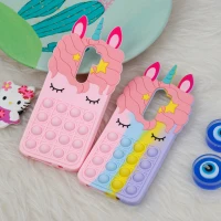 قاب اورجینال سیلیکونی یونیکورن پاپیتی Xiaomi Redmi Note 8 Pro