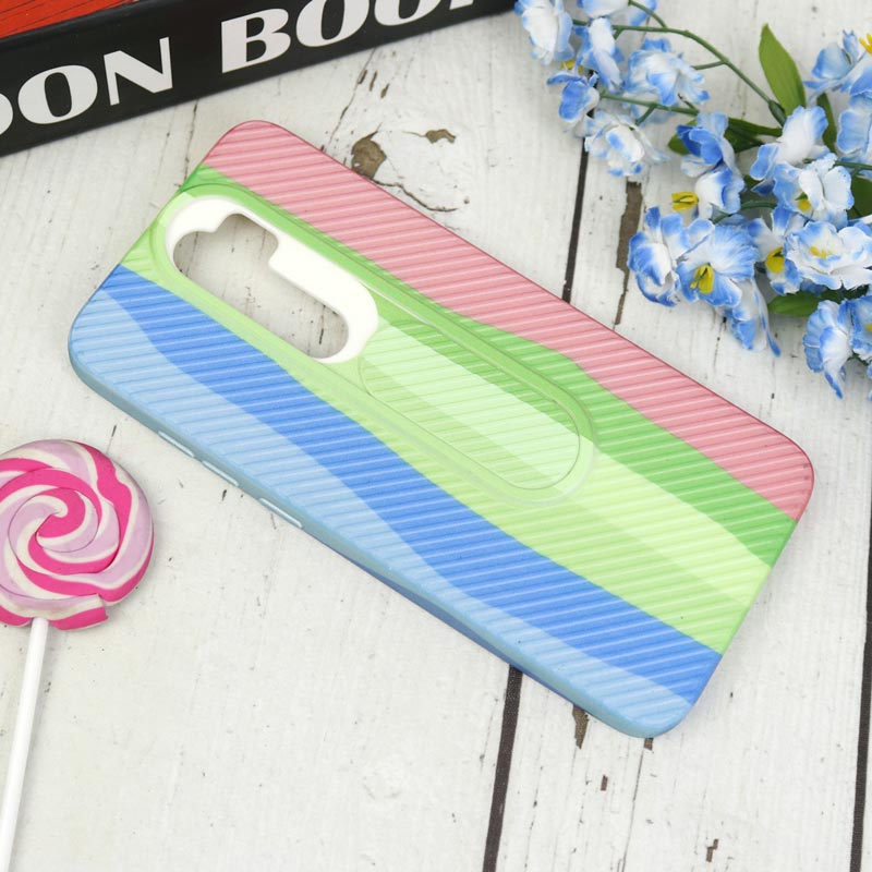 قاب سیلیکونی محافظ لنزدار کبریتی طرح آبرنگی Xiaomi Redmi Note 8 Pro