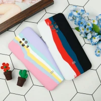 قاب سیلیکونی اورجینال رنگین کمانی محافظ لنزدار Xiaomi Redmi Note 9s