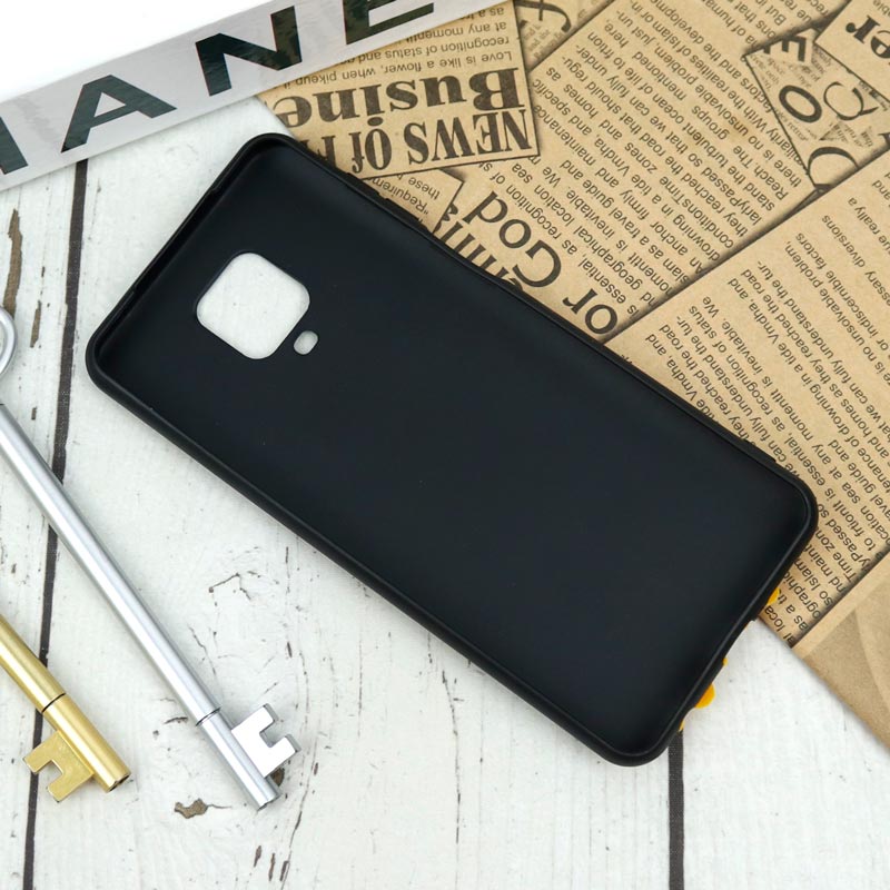 قاب سیلیکونی اردک مشکی Xiaomi Redmi Note 9s / Note 9 Pro