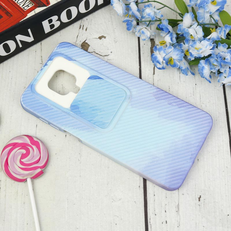قاب سیلیکونی محافظ لنزدار کبریتی طرح آبرنگی Xiaomi Redmi Note 9s / Redmi Note 9 Pro