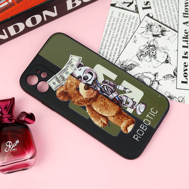 قاب طرحدار IMD 3D محافظ لنزدار iPhone 11