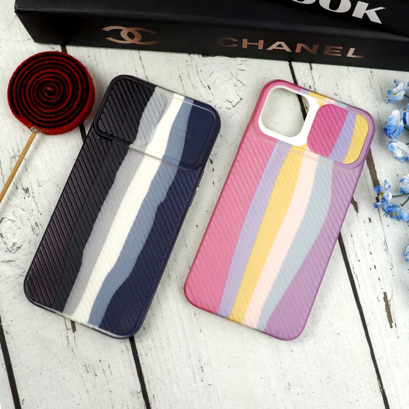 قاب سیلیکونی محافظ لنزدار کبریتی طرح آبرنگی iPhone 11 Pro Max