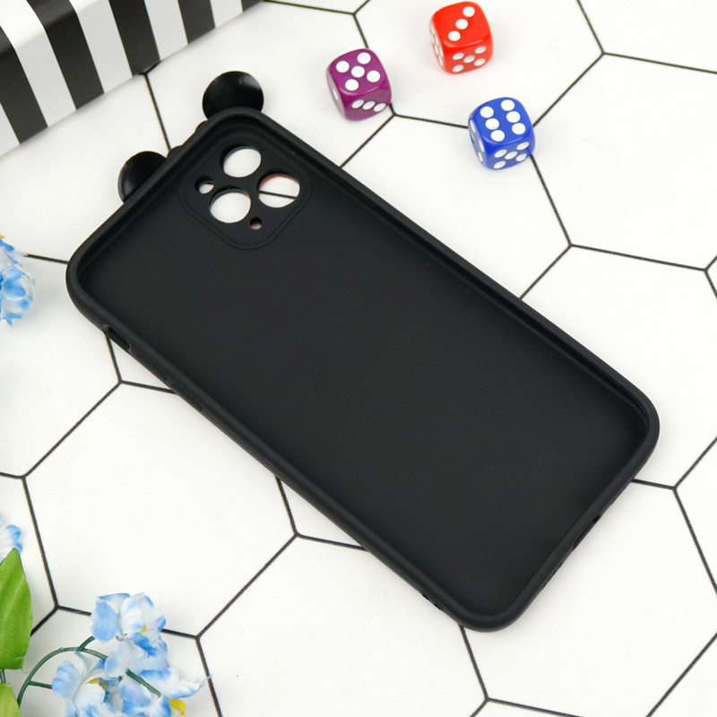 قاب سیلیکونی عروسکی محافظ لنزدار طرح Minnie Mouse آیفون iPhone 11 Pro Max