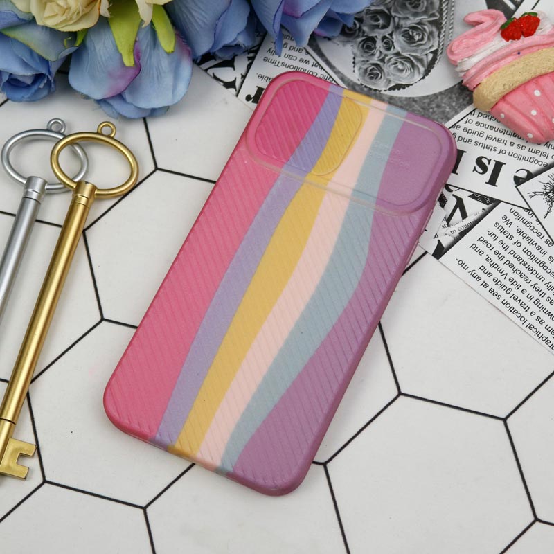 قاب سیلیکونی محافظ لنزدار کبریتی طرح آبرنگی iPhone 11 Pro Max