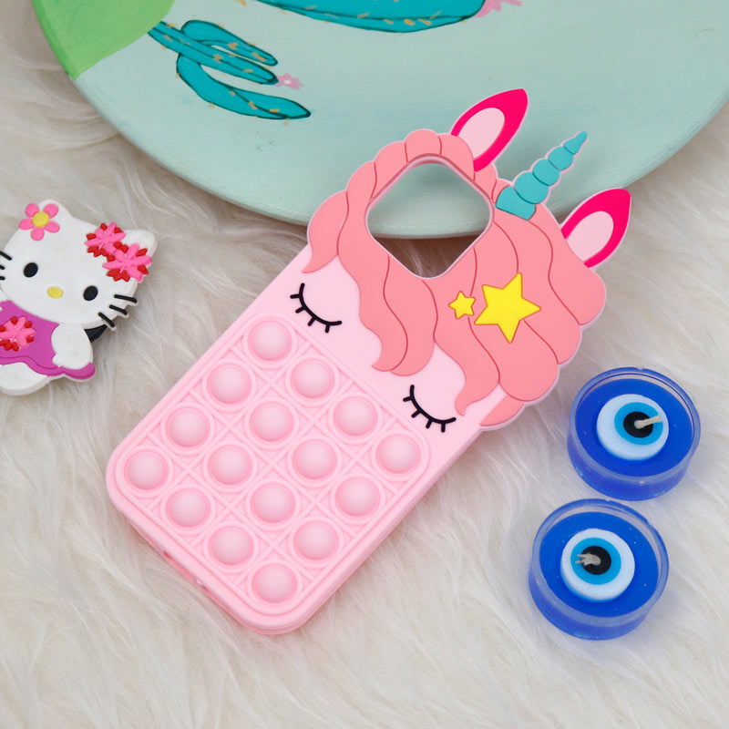 قاب اورجینال سیلیکونی یونیکورن پاپیتی iPhone 12 Pro