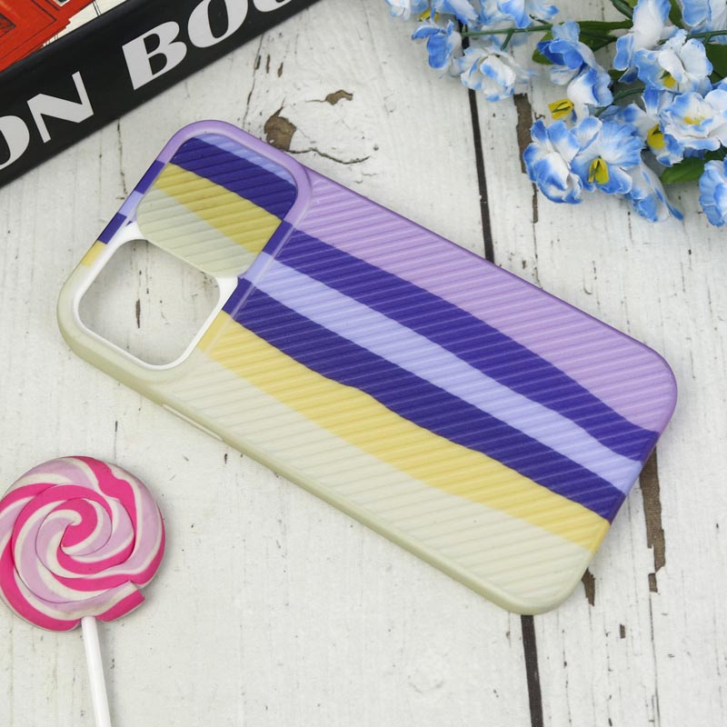 قاب سیلیکونی محافظ لنزدار کبریتی طرح آبرنگی iPhone 12 Pro