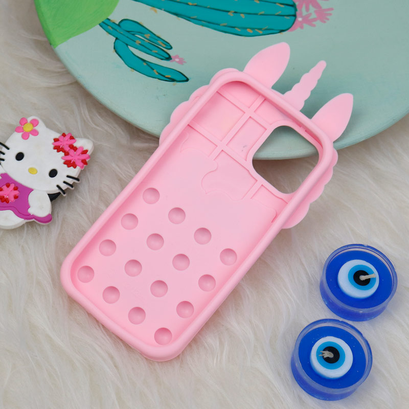 قاب اورجینال سیلیکونی یونیکورن پاپیتی iPhone 12 Pro