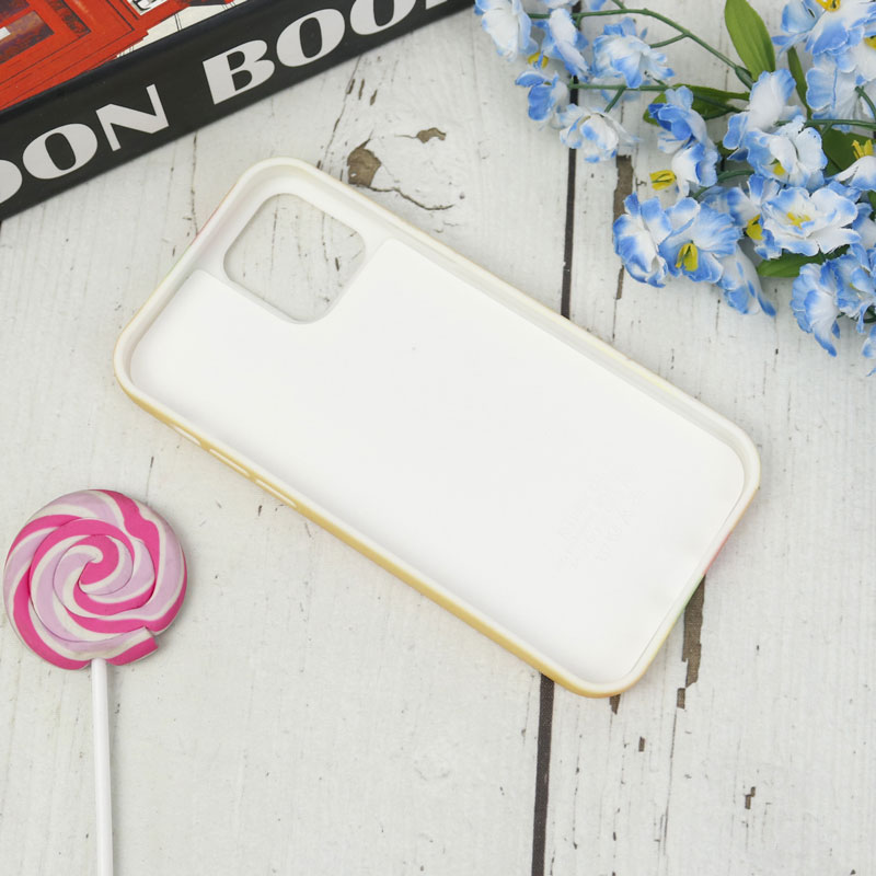 قاب سیلیکونی محافظ لنزدار کبریتی طرح آبرنگی iPhone 12 Pro