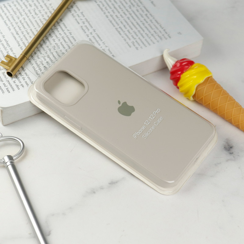 قاب سیلیکونی اصلی زیربسته آیفون iPhone 12 Pro