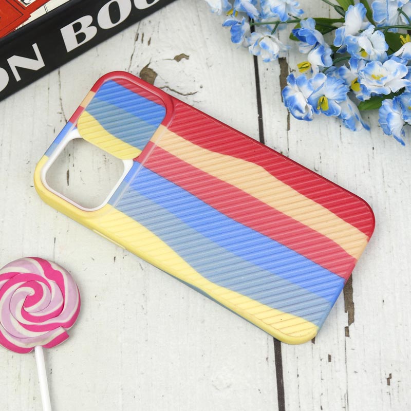 قاب سیلیکونی محافظ لنزدار کبریتی طرح آبرنگی iPhone 12 Pro