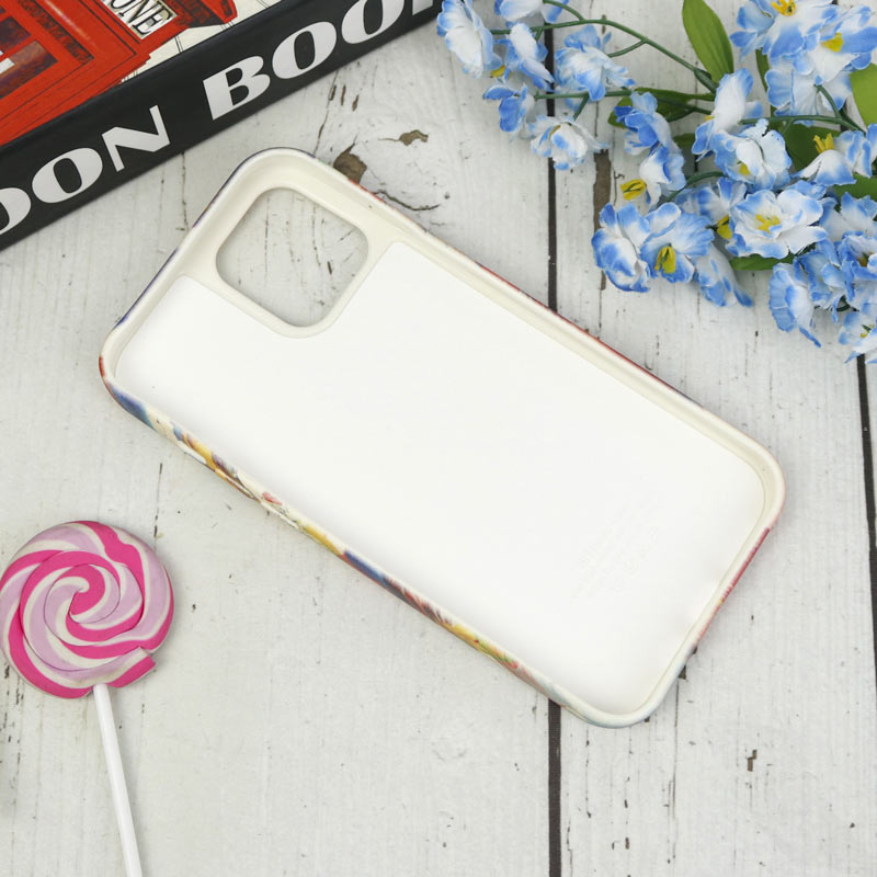 قاب سیلیکونی محافظ لنزدار کبریتی طرح آبرنگی iPhone 12 Pro Max