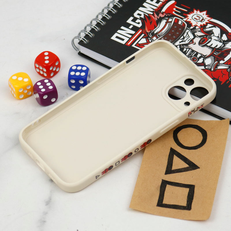 قاب سیلیکونی محافظ لنزدار طرح اسکویید گیم iPhone 13 کد 6