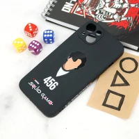 قاب سیلیکونی محافظ لنزدار طرح اسکویید گیم iPhone 13 کد 8