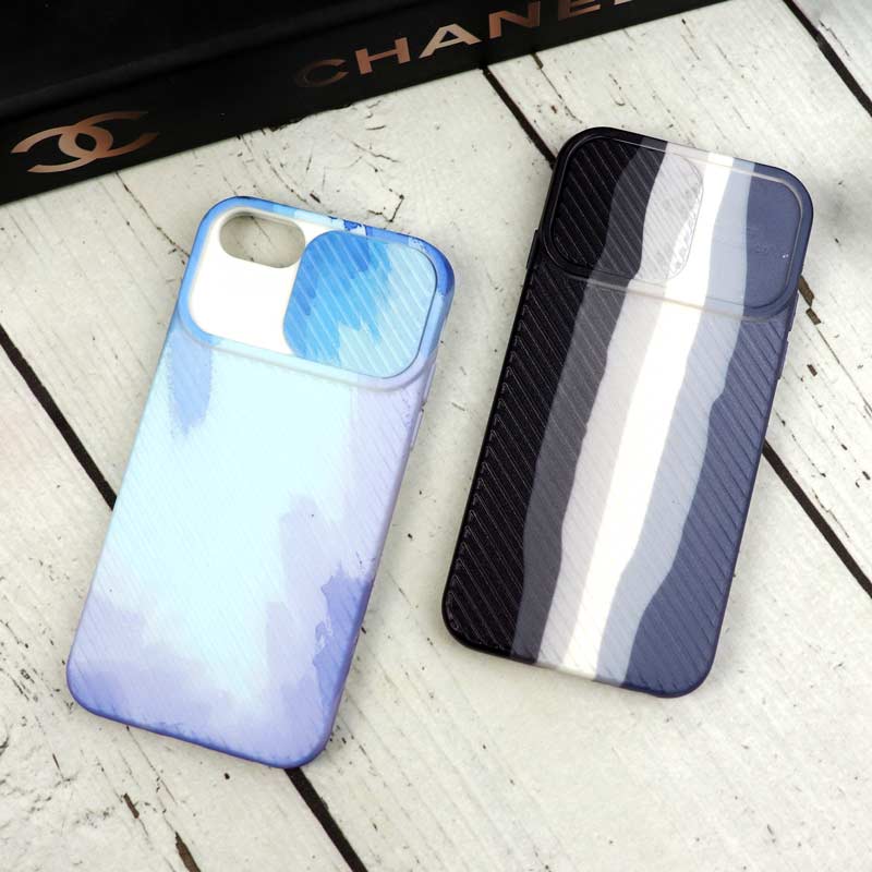 قاب سیلیکونی محافظ لنزدار کبریتی طرح آبرنگی iPhone 7/8